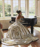Lady and Piano