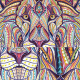 Lion Mosaic