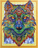 Wolf Eyes Embroidery