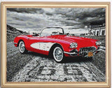 Vintage Red Car